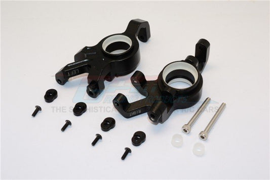 GPM TXM021N BLK TRAXXAS X-MAXX Aluminum Front Knuckle Arms With Collars 14pc set