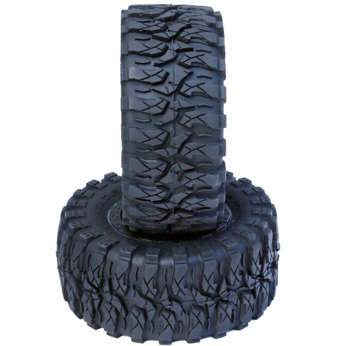 POWERHOBBY Defender 2.8 Neumáticos para camión con cinturón delantero trasero 12 mm 1/2 compensación