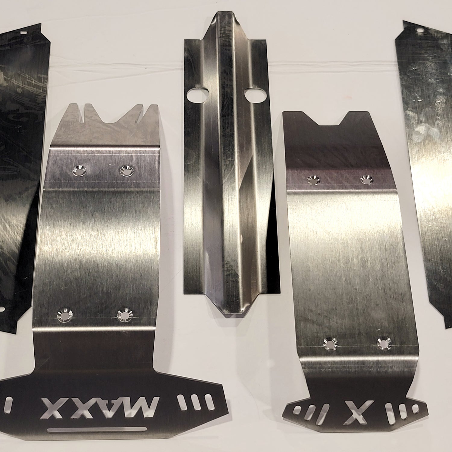 Traxxas X MAXX Steel Chassis Protector Guard Armor Front & Rear Skid Plate