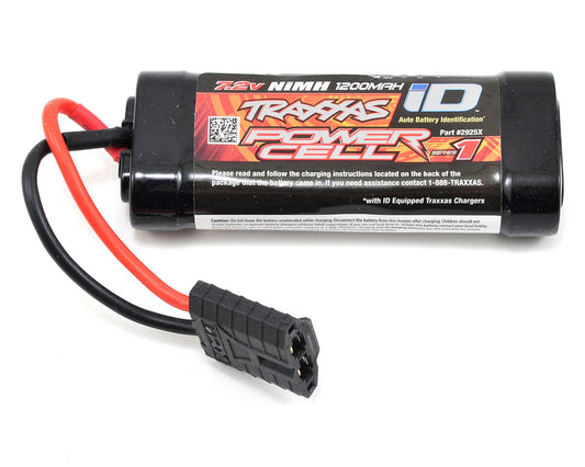 Traxxas 2925X Series 1 Batterie 6 cellules 1/16 avec connecteur iD Traxxas (7,2 V/1 200 mAh