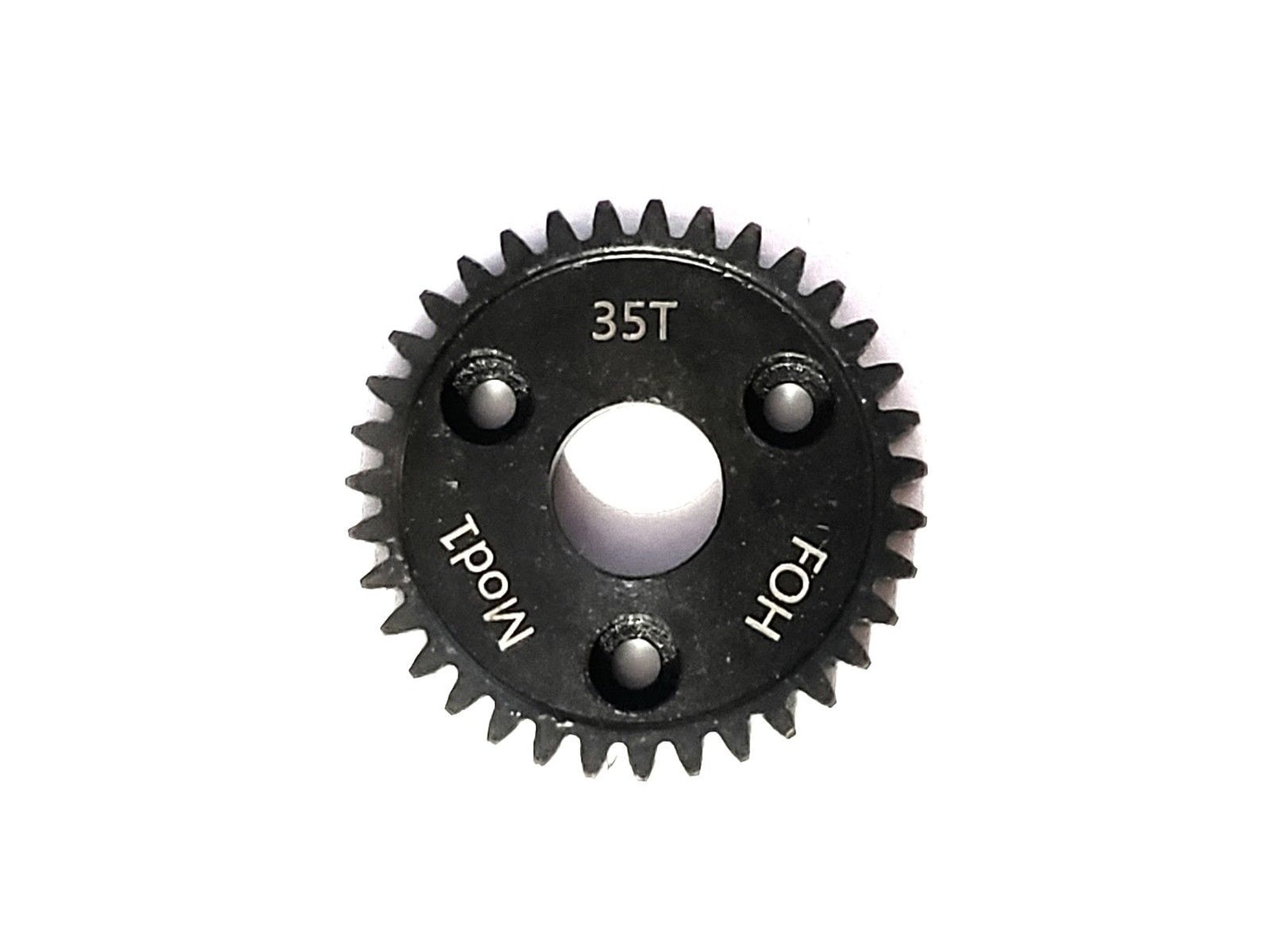 Engrenage droit 35T Mod-1 *ACIER TREMPÉ* (style Revo)