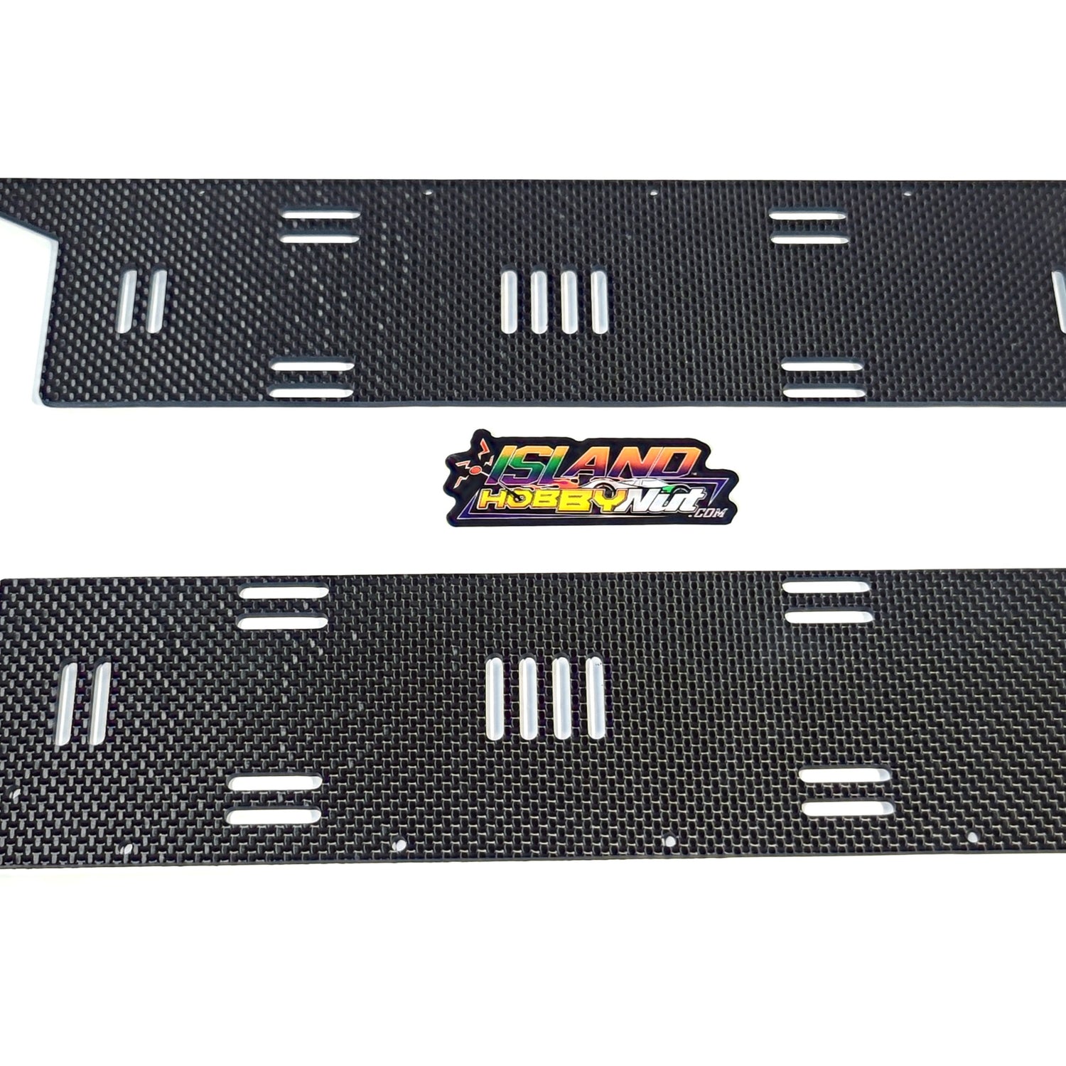 IRonManRc LIMITLESS FELONY INFRACTION Plateaux de batterie en fibre de carbone avec emplacements pour batterie