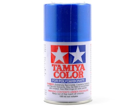 Tamiya PS-16 Peinture en spray Lexan Bleu métallisé (100 ml)