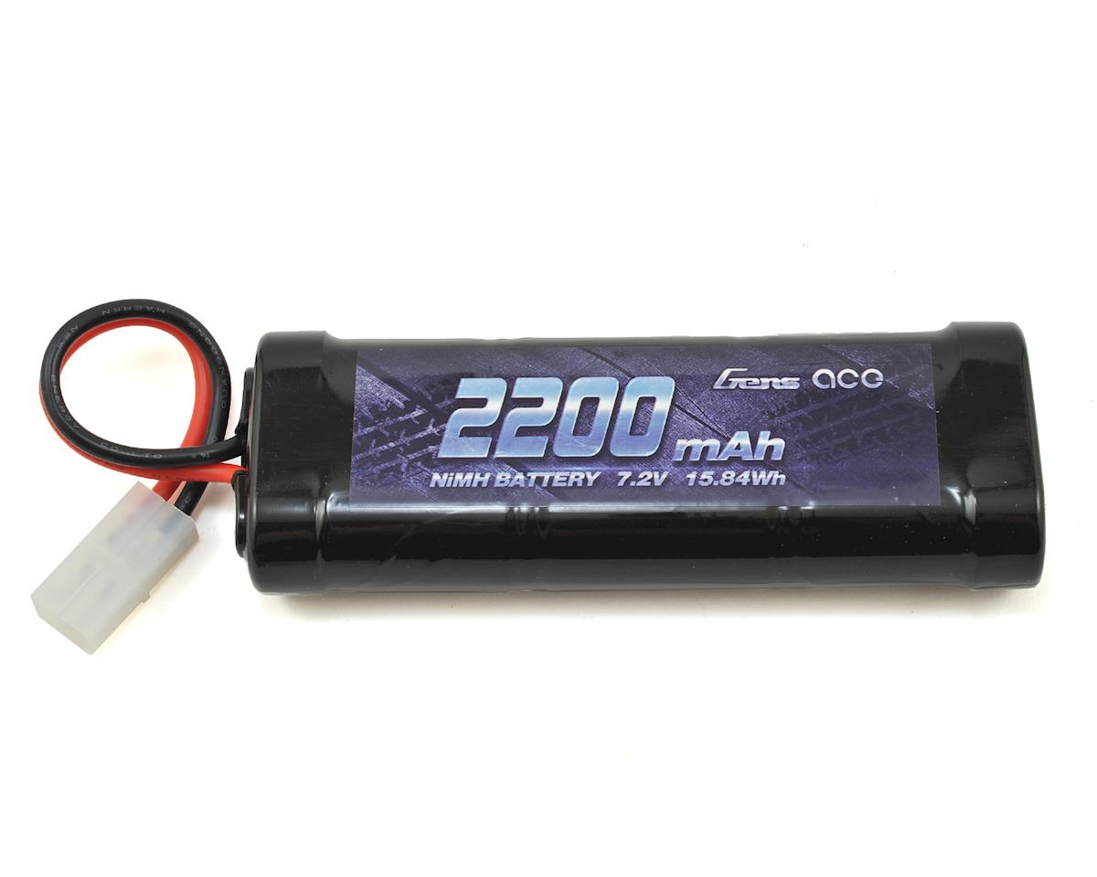 Batterie NiMH Gens Ace 6 cellules 7,2 V avec connecteur Tamiya (2 200 mAh)